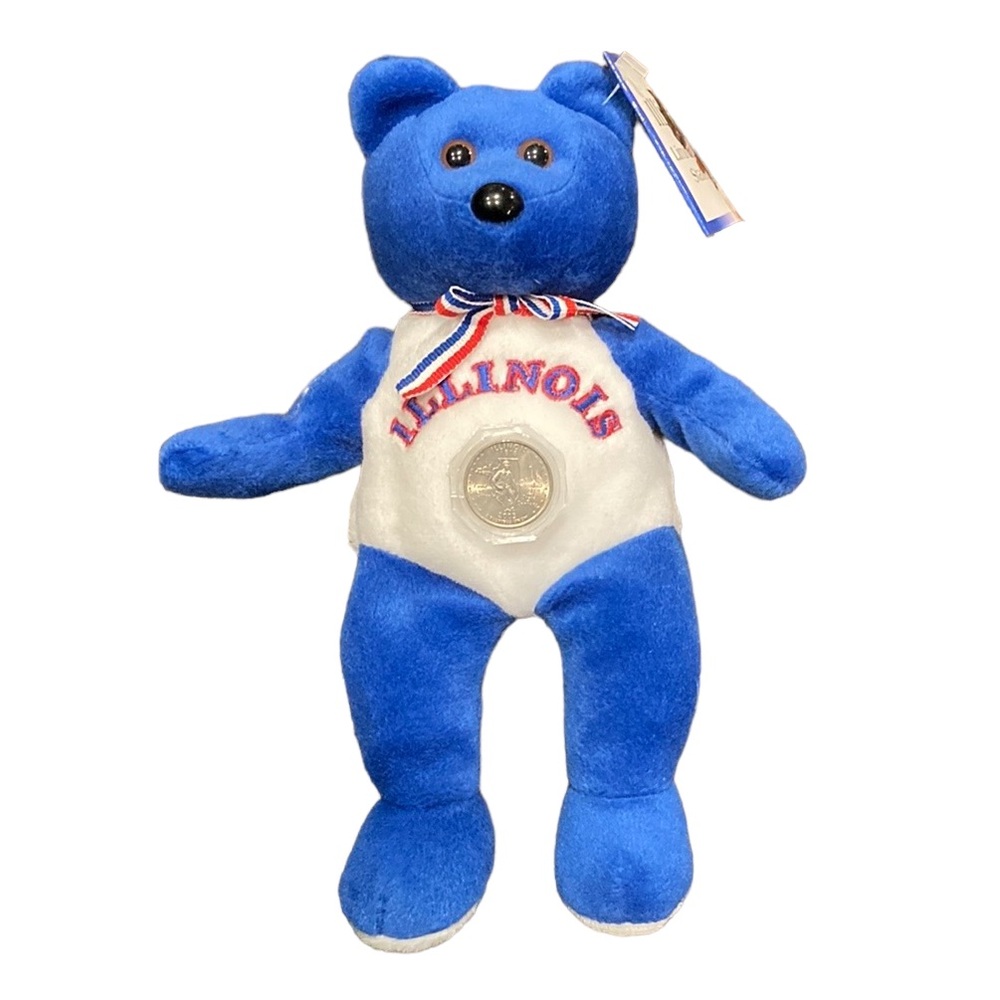Pish Toys Illinois Limited Edition State Bear 9"